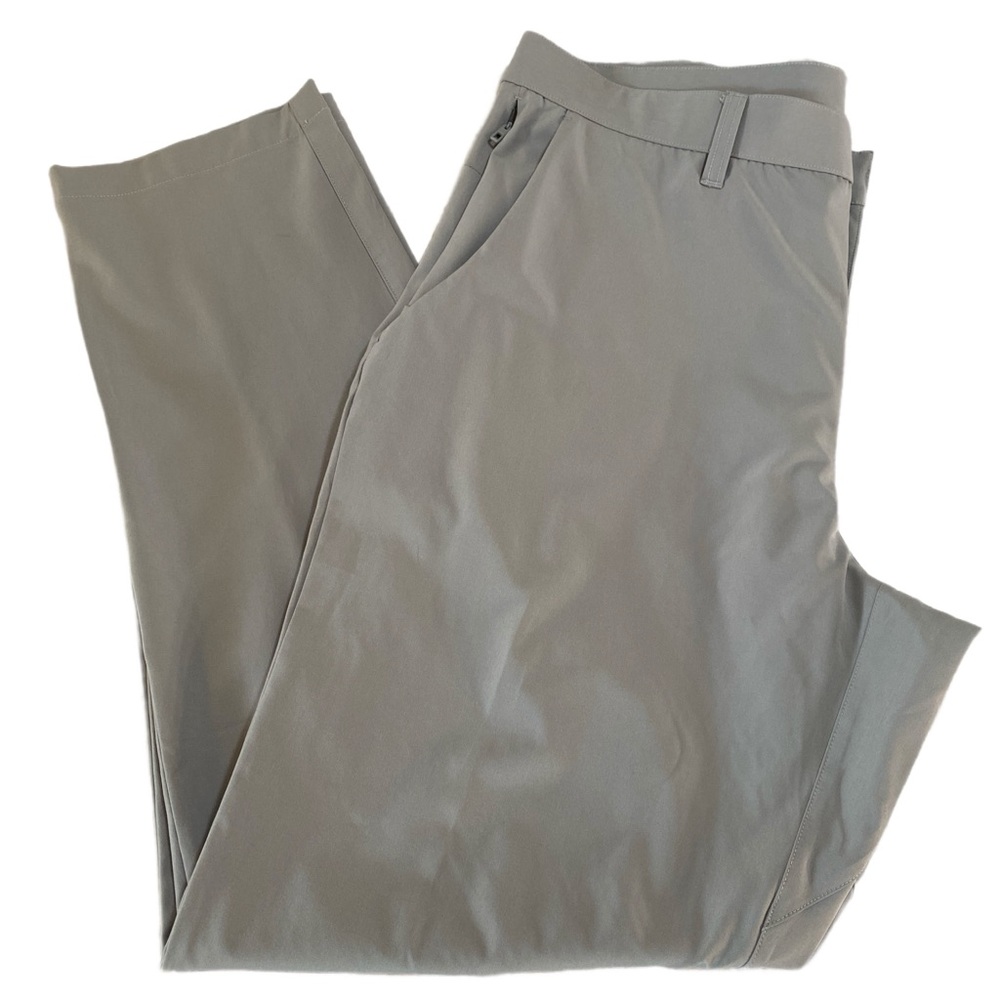 Fabletics The Only Pant Mens 35x32 (35x30)‎ Performance Stretch Classic Fit Grey
